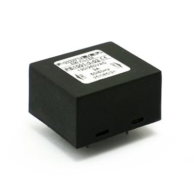 PE1001 Black Plastic PCB mounting Noise Filter