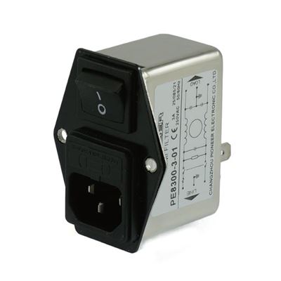 PE8300/8400 Compact power entry module emi filter
